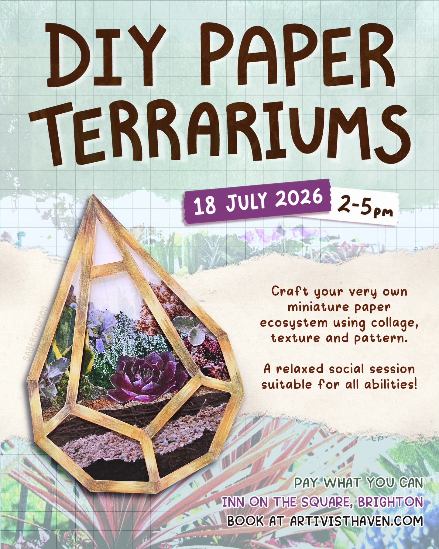 [Event] DIY Paper Terrariums