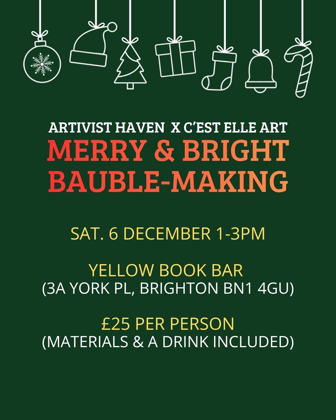 Merry & Bright Bauble-Making