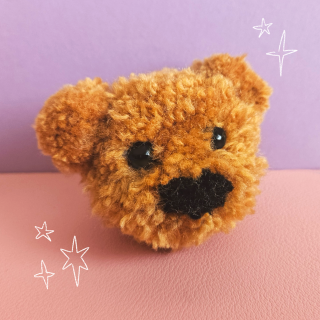 DIY Animal Pom Pom Charms